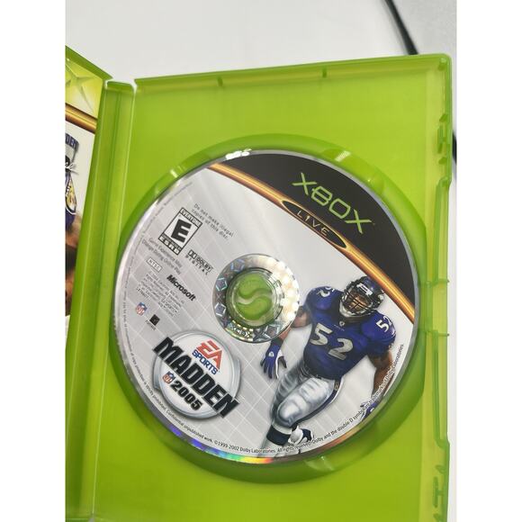 Madden NFL 2005 (Microsoft Xbox, 2004) Manual Included - Picture 4 of 7